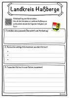 Vorschau - Unterrichtsreihen - Landkreis Haßberge Lückentext mit Wortspeicher Hörverstehen und Suchsel - Seite 3