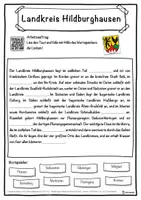 Vorschau - Unterrichtsreihen - Landkreis Hildburghausen Lückentext mit Wortspeicher Hörverstehen und Suchsel - Seite 1