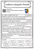 Vorschau - Unterrichtsreihen - Landkreis Ludwigslust-Parchim Lückentext mit Wortspeicher Hörverstehen und Suchsel - Seite 1