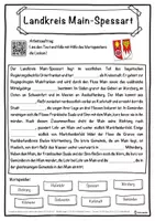 Vorschau - Unterrichtsreihen - Landkreis Main-Spessart Lückentext mit Wortspeicher Hörverstehen und Suchsel - Seite 1