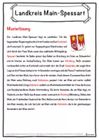 Vorschau - Unterrichtsreihen - Landkreis Main-Spessart Lückentext mit Wortspeicher Hörverstehen und Suchsel - Seite 2