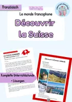 Vorschau - Unterrichtsreihen - Découvrir la Suisse romande | Le monde francophone - Deckblatt
