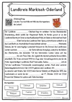 Vorschau - Unterrichtsreihen - Landkreis Märkisch-Oderland Lückentext mit Wortspeicher Hörverstehen und Suchsel - Seite 1
