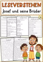 Vorschau - Arbeitsblätter - Josef und seine Brüder Lesen und Verstehen - Deckblatt