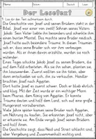 Vorschau - Arbeitsblätter - Josef und seine Brüder Lesen und Verstehen - Seite 2