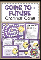 Vorschau - Spiele - GOING TO - FUTURE - Grammar Game - Deckblatt