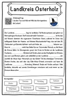 Vorschau - Unterrichtsreihen - Landkreis Osterholz Lückentext mit Wortspeicher Hörverstehen und Suchsel - Seite 1