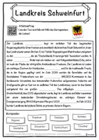 Vorschau - Unterrichtsreihen - Landkreis Schweinfurt Lückentext mit Wortspeicher Hörverstehen und Suchsel - Seite 1
