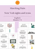 Vorschau - Spiele - Matching Pairs: New York Sights - Deckblatt