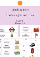 Vorschau - Spiele - Matching Pairs: London sights - Deckblatt