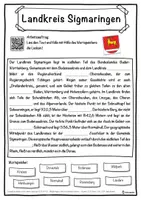Vorschau - Unterrichtsreihen - Landkreis Sigmaringen Lückentext mit Wortspeicher Hörverstehen und Suchsel - Seite 1