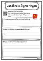 Vorschau - Unterrichtsreihen - Landkreis Sigmaringen Lückentext mit Wortspeicher Hörverstehen und Suchsel - Seite 3