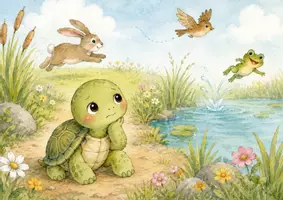 Vorschau - Poster - Projekt Achtsamkeit & Ruhe in der Kita 🐢
Die kleine Schildkröte Lotti lernt langsam zu sein | Kamishibai, Yoga, Atemübungen, Gesprächsfragen, Ruhe-Challenge & Urkunde - Seite 2