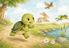 Vorschau - Poster - Projekt Achtsamkeit & Ruhe in der Kita 🐢
Die kleine Schildkröte Lotti lernt langsam zu sein | Kamishibai, Yoga, Atemübungen, Gesprächsfragen, Ruhe-Challenge & Urkunde - Seite 3