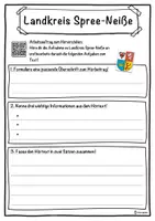 Vorschau - Unterrichtsreihen - Landkreis Spree-Neiße Lückentext mit Wortspeicher Hörverstehen und Suchsel - Seite 3