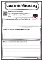 Vorschau - Unterrichtsreihen - Landkreis Wittenberg Lückentext mit Wortspeicher Hörverstehen und Suchsel - Seite 3
