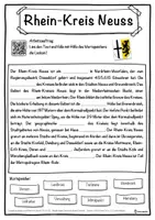Vorschau - Unterrichtsreihen - Rhein-Kreis Neuss Lückentext mit Wortspeicher Hörverstehen und Suchsel - Seite 1