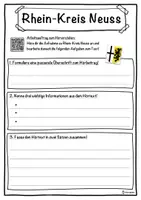 Vorschau - Unterrichtsreihen - Rhein-Kreis Neuss Lückentext mit Wortspeicher Hörverstehen und Suchsel - Seite 3