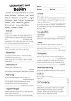 Vorschau - Arbeitsblätter - Delfin Komplettpaket - mit Lesetext, Steckbrief, Lückentext, Suchsel, Quiz und Ausmalbildern - Seite 3