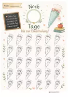 Vorschau - Arbeitsblätter - Countdown Einschulung - 14 Versionen - Seite 3