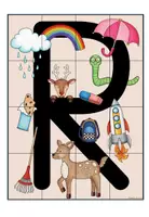 Vorschau - Stationenlernen - Buchstabeneinführung Rr - Buchstabenpuzzle - Seite 3