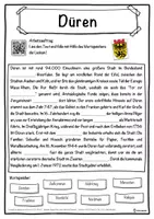 Vorschau - Unterrichtsreihen - Düren Lückentext mit Wortspeicher Hörverstehen und Suchsel - Seite 1