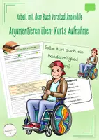 Vorschau - Stundenentwürfe - Vorstadtkrokodile - Sollte Kurt in die Bande aufgenommen werden? (Deutsch, Klasse 5/6) - Deckblatt