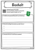 Vorschau - Unterrichtsreihen - Bocholt Lückentext mit Wortspeicher Hörverstehen und Suchsel - Seite 3