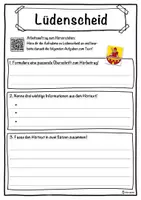 Vorschau - Unterrichtsreihen - Lüdenscheid Lückentext mit Wortspeicher Hörverstehen und Suchsel - Seite 3