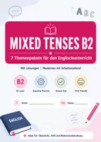 Vorschau - Arbeitsblätter - Mixed Tenses B2 Bundle | Englisch Grammatik mit Lösungen - Deckblatt