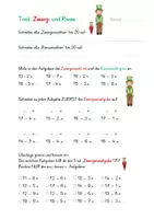 Vorschau - Arbeitsblätter - Rechentrick Zwerg- und Riesenaufgabe - Seite 3