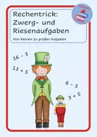 Vorschau - Arbeitsblätter - Rechentrick Zwerg- und Riesenaufgabe - Deckblatt