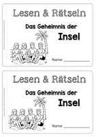 Vorschau - Arbeitsblätter - Lesen & Rätseln: Das Geheimnis der Insel - Seite 1