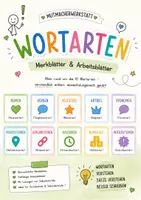 Vorschau - Arbeitsblätter - Wortarten – Merkblätter & Arbeitsblätter - Deckblatt