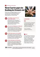 Vorschau - Text - Sachtexte zur materialgestützten Erörterung: Ehrenamt – Sollte ehrenamtliche Arbeit stärker finanziell belohnt werden? - Seite 1