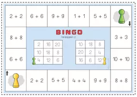 Vorschau - Spiele - Bingo Brettspiele zum Verdoppeln und Halbieren bis 20 - Seite 2