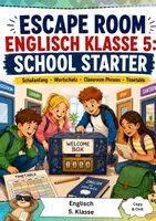 Vorschau - Arbeitsblätter - School Start Escape Room Klasse 5 - Deckblatt