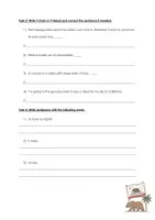 Vorschau - Arbeitsblätter - California Dreaming Vocabulary Work (More 3 Unit 11) - Seite 2