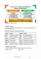 Vorschau - Unterrichtsreihen - Spanische Grammatik: ¿Adjetivo o Adverbio? 25 Sätze + Spiel + Lösungen - Deckblatt