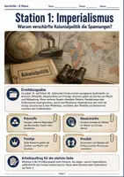 Vorschau - Stationenlernen - Erster Weltkrieg | Escape Room - Seite 2