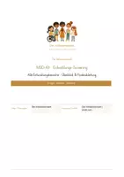 Vorschau - Anderer Materialtyp - Entwicklungs-Screening (alle Bereiche) - Seite 1