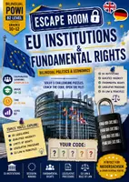 Vorschau - Stundenentwürfe - Escape Room EU-Institutionen & Grundrechte – bilingualer PoWi-Unterricht Klasse 10–12 - Deckblatt
