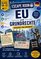 Vorschau - Stundenentwürfe - Escape Room EU & Grundrechte – Politikunterricht Klasse 10–12 - Deckblatt