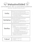Vorschau - Arbeitsblätter - Wahrscheinlichkeit I Zufallsexperiment I große Wahrscheinlichkeit - Seite 2