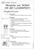 Vorschau - Arbeitsblätter - Bücherwurm orientiert am Lehrwerk LESEBLÄTTER Klasse 1 - Seite 3