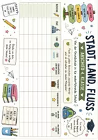 Vorschau - Arbeitsblätter - Stadt Land Fluss Abschiedsspiel 4. Klasse Edition - Deckblatt