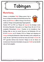 Vorschau - Unterrichtsreihen - Tübingen Lückentext mit Wortspeicher Hörverstehen und Suchsel - Seite 2