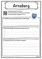 Vorschau - Unterrichtsreihen - Arnsberg Lückentext mit Wortspeicher Hörverstehen und Suchsel - Seite 3