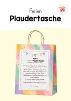 Vorschau - Poster - Ferien Plaudertasche - Deckblatt