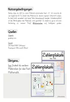 Vorschau - Poster - Materialpaket Zahlenplakate / Zahlenposter 0-20 - Seite 2